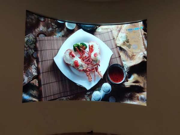 大宁室内P2.5弧形LED屏